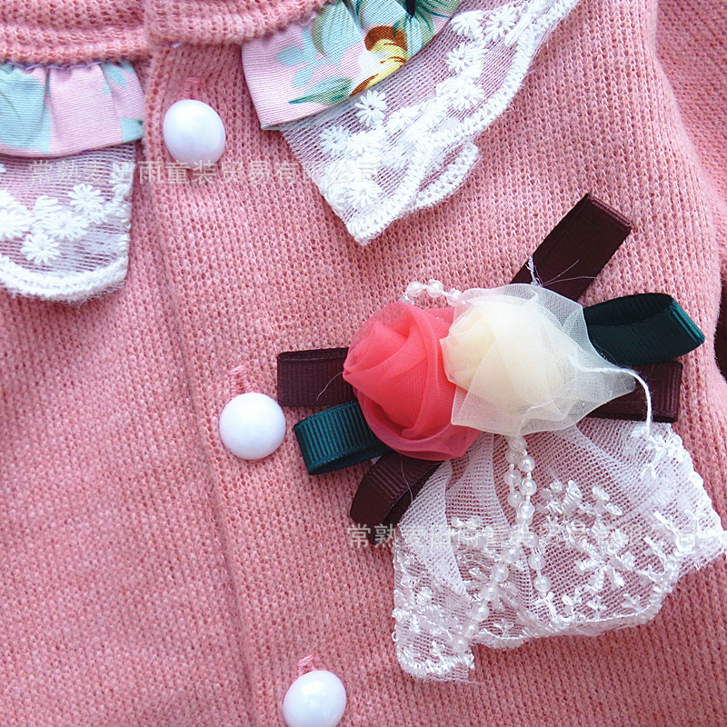 童装批发 <em>女童</em> 海伦之星女款开衫<em>春秋款</em>小<em>外套</em>