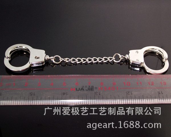 迷你情趣扣拇指宾馆手拷情趣工艺品合金手铐金属钥匙扣情侣房那个兰州有情趣图片