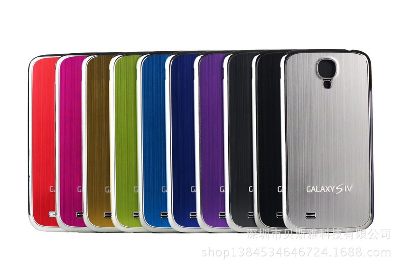 三星S4拉丝后盖I9500手机壳 I95088手机外壳电