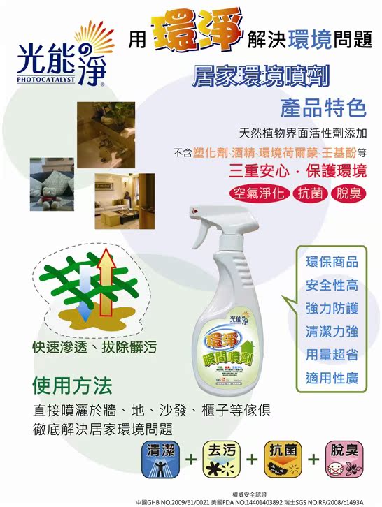 居家環境噴劑