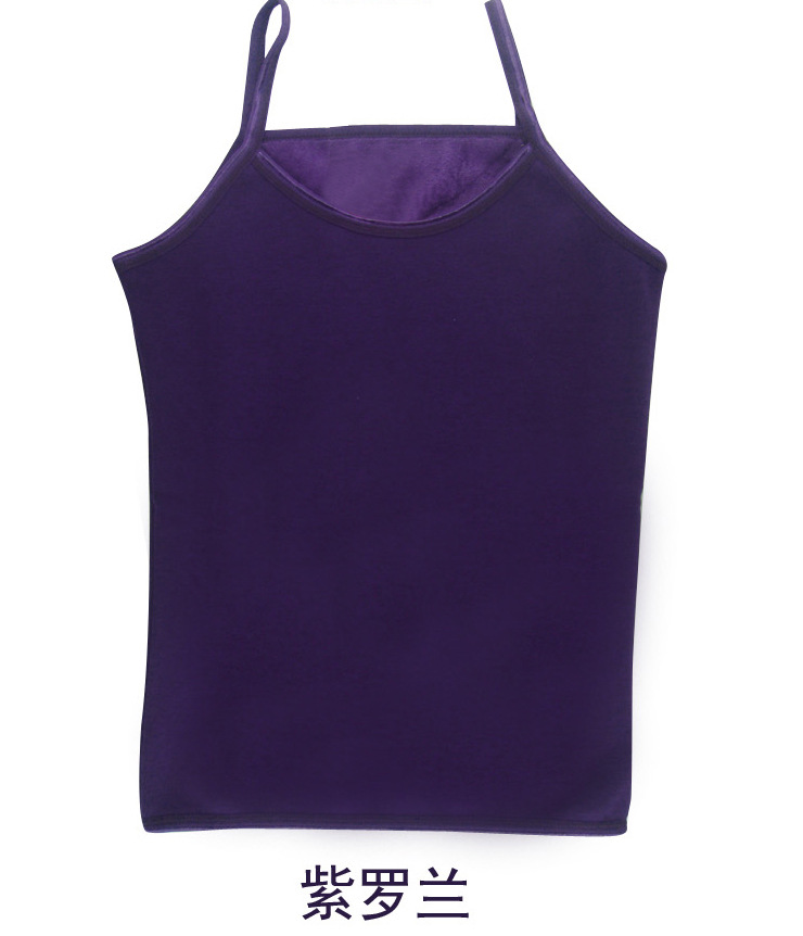 保暖背心 冬季打底上衣吊带内衣<em>女士款马甲</em>图