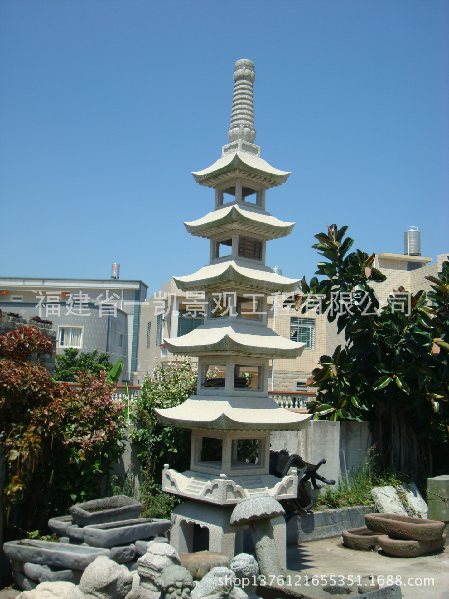 花岗岩石塔 寺庙石塔 石塔生产厂家,石塔