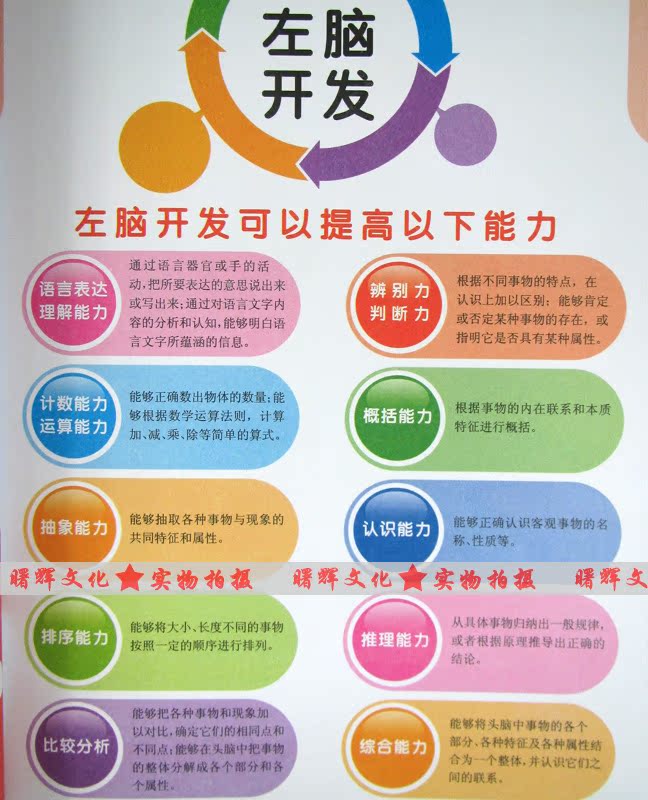 【左右脑全脑开发 幼儿童启蒙数学书籍 宝宝早