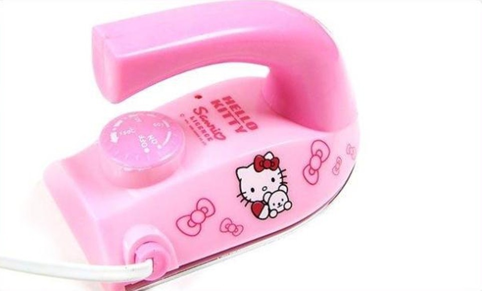正品特價Hello Kitty  貓迷你調溫電熨鬥 迷你電熨鬥工廠,批發,進口,代購