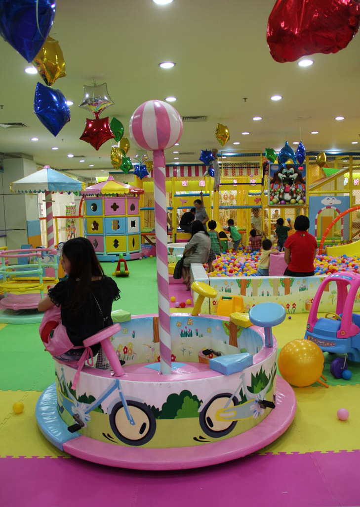 旋转迷你自行车