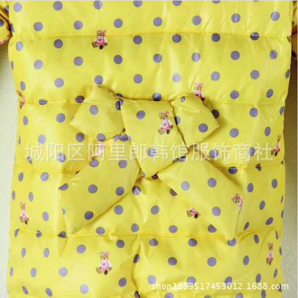 白毛領點點羽絨