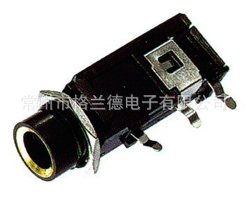 6.35mm-2扁音頻插口（3腳）