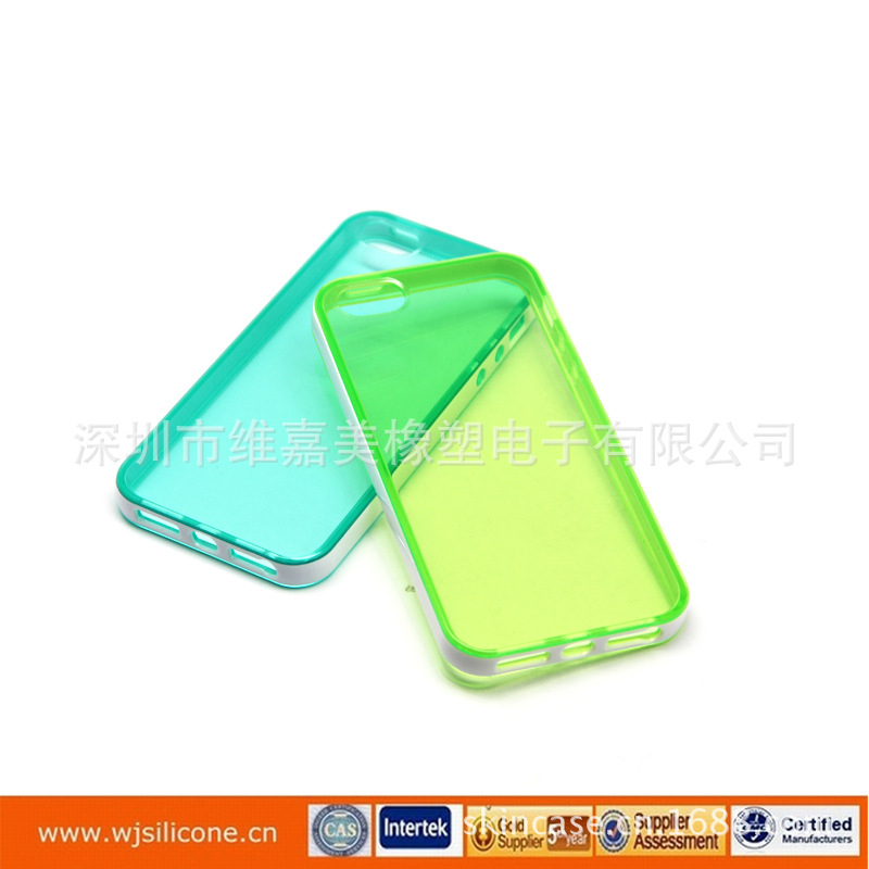 手机保护套-Iphone5 TPU材质手机软胶保护套 
