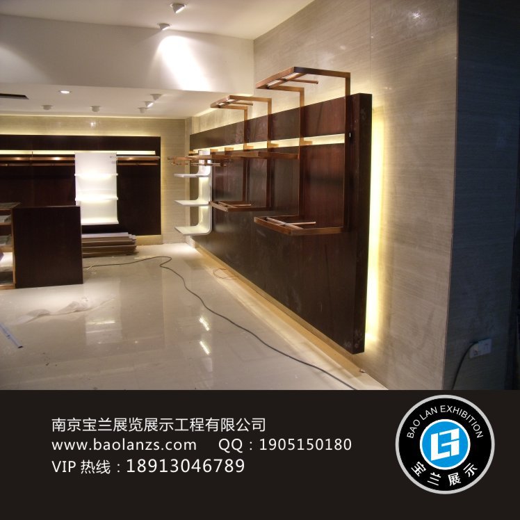 男装展柜展示柜服装展架6