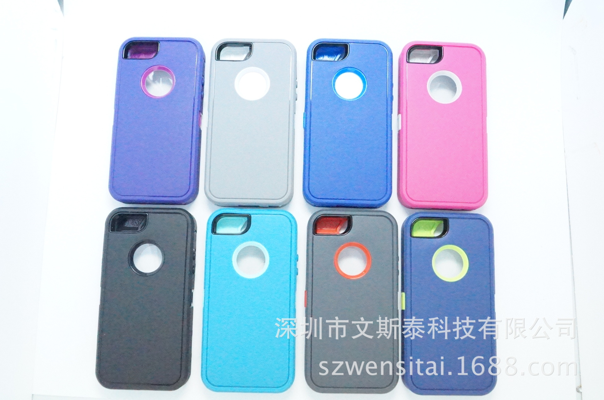 廠傢直銷無LOGO三防機器人apple iphone5 Defender加夾子批發・進口・工廠・代買・代購