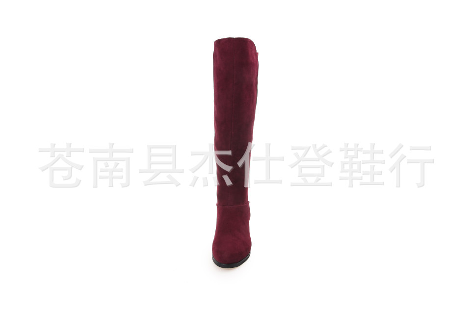 西施絨長短靴