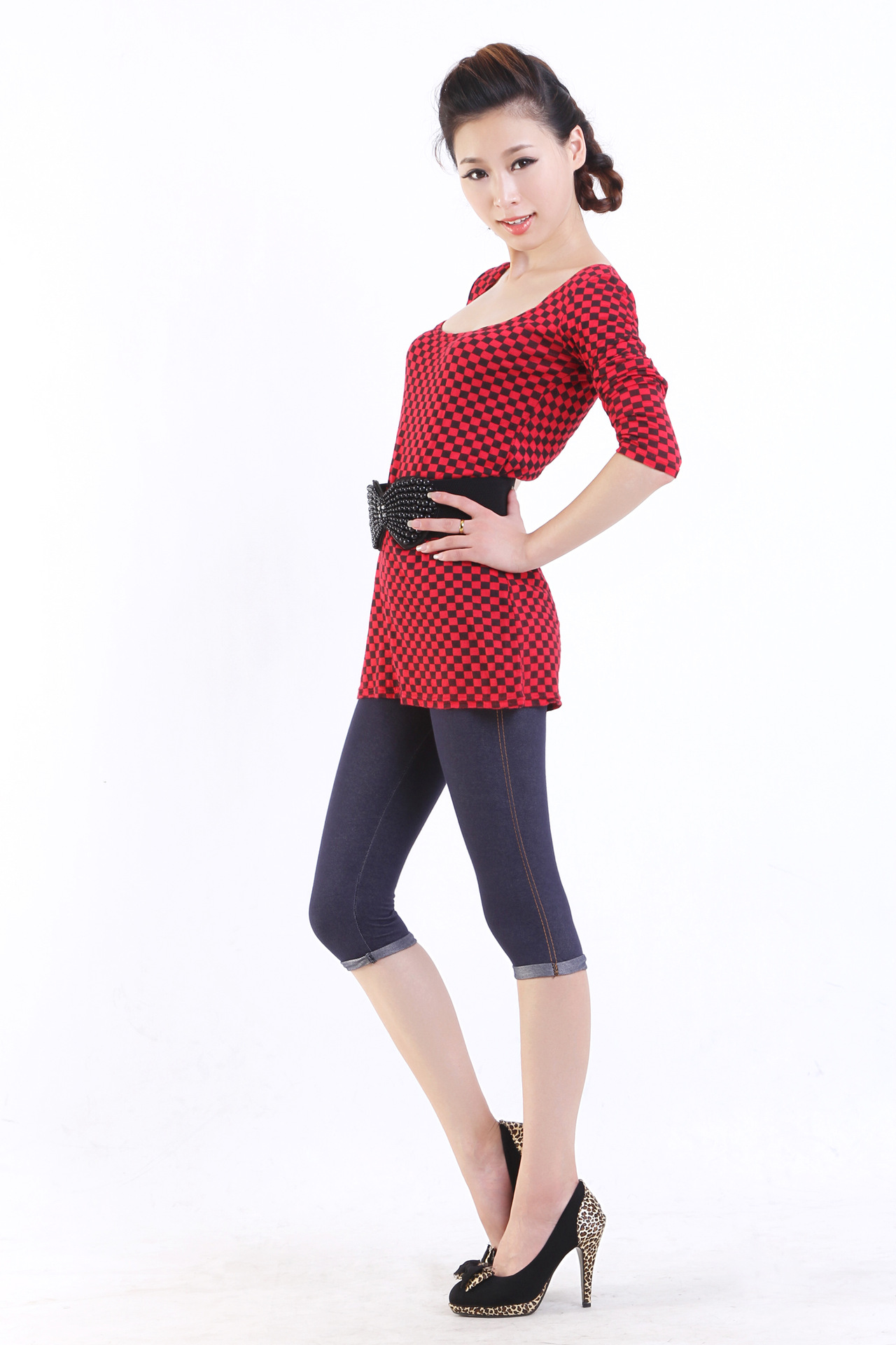 <em>批发</em>采购大码女装-2013新款韩版<em>女式</em>7分<em>打底</em>