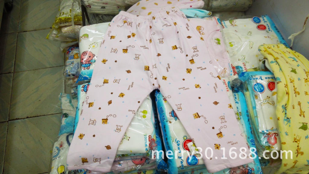 童内衣<em>内裤</em>-婴幼儿纯棉<em>秋裤</em> 平脚裤内<em>穿</em>裤外穿