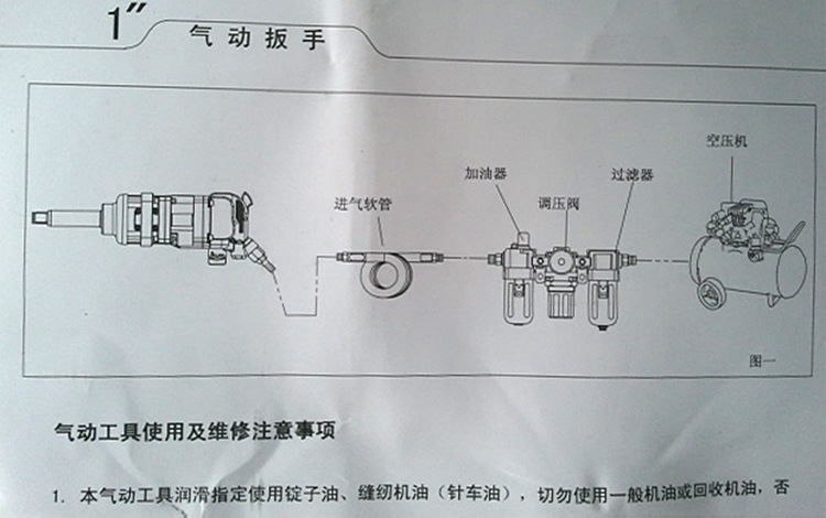 气动风炮/气动扳手/春龙环柄形圆周冲击式气扳机t42a图片_16