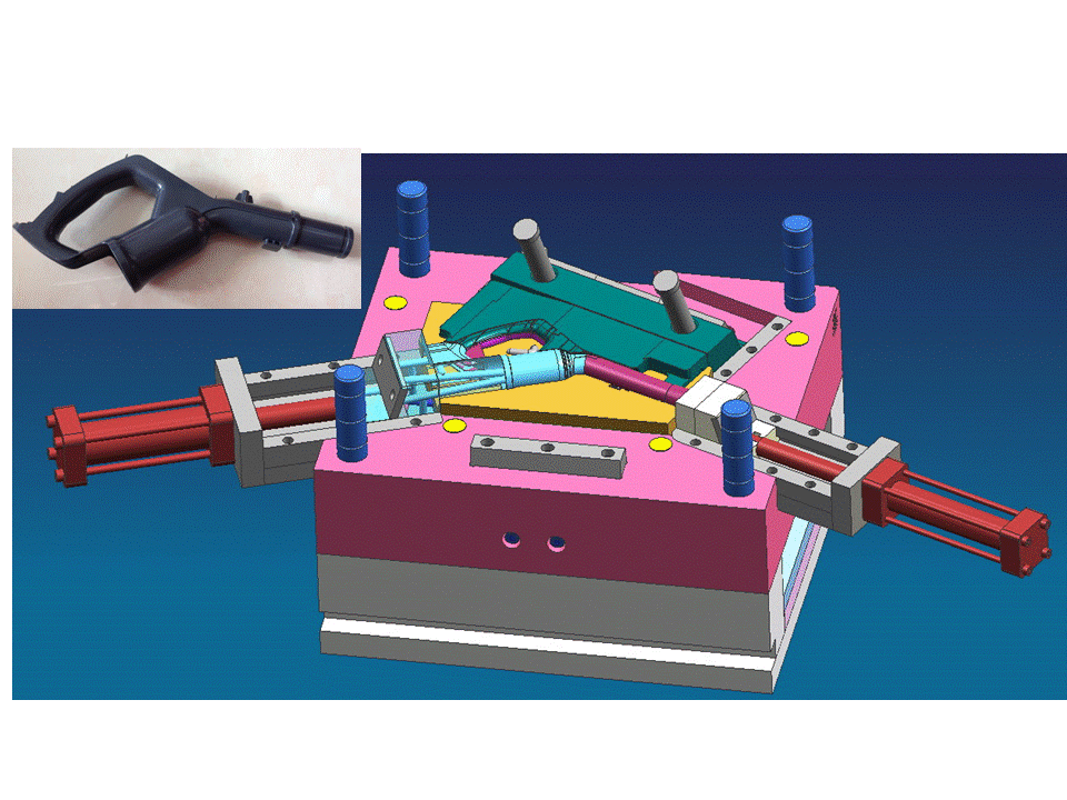 吸塵器手柄模具