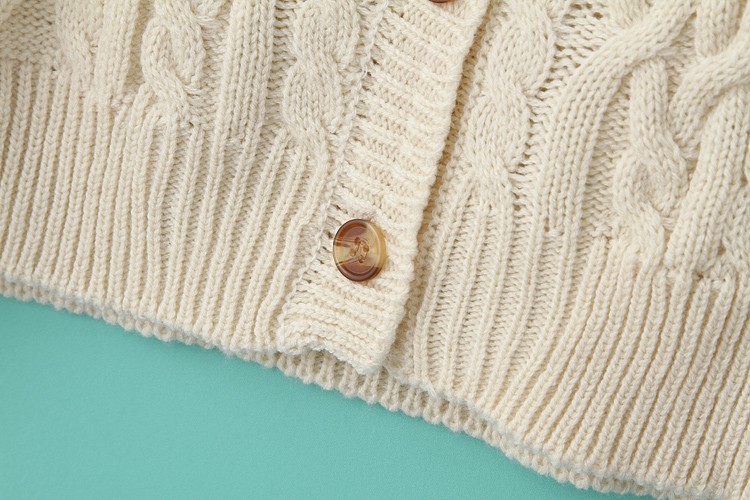 H0258 2013秋季新款 <em>提花</em>民族风领口<em>麻花针织</em>