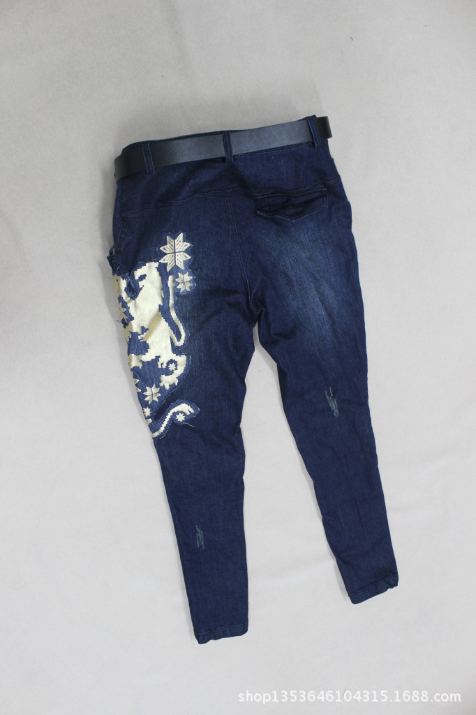 欧洲站SSENSE正品休闲女装批发 哈伦吊侧贴