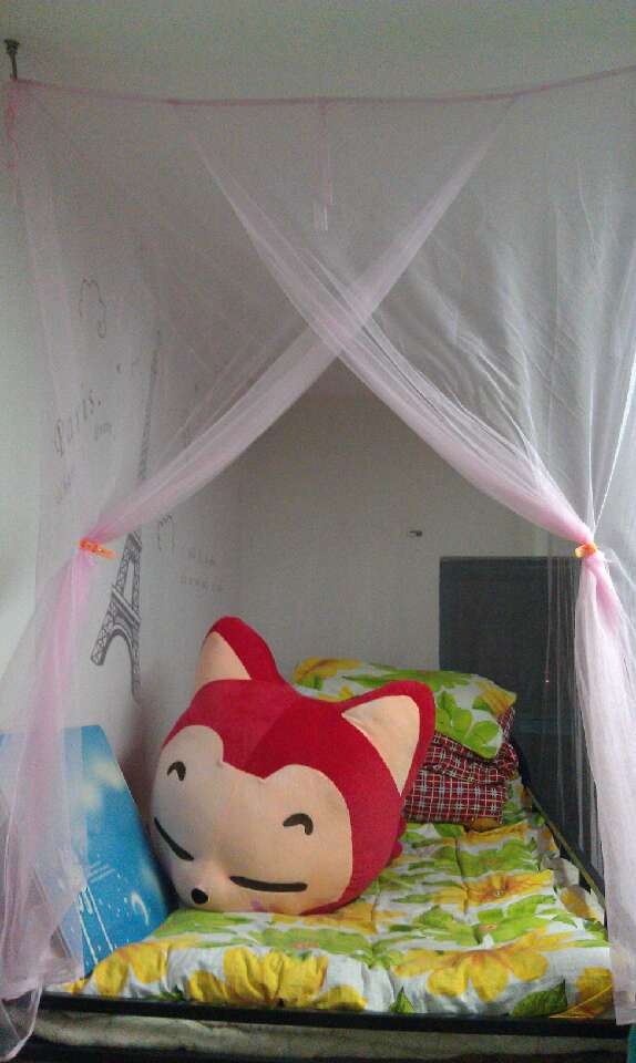 专业供应学生蚊帐侧门蚊帐 寝室上铺蚊帐 床尾