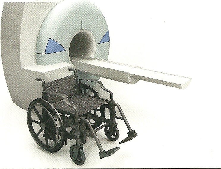 保健器具配件-无磁 轮椅 车、 核磁共振 安检专用