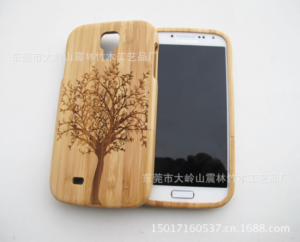 【厂家专业生产竹木环保材质苹果手机外壳 三