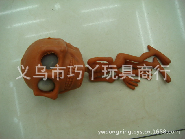 骷髅头加身体
