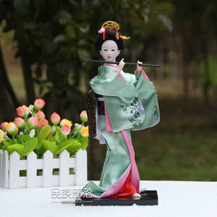 批发采购石膏、石料工艺品-日本人偶仿真人形