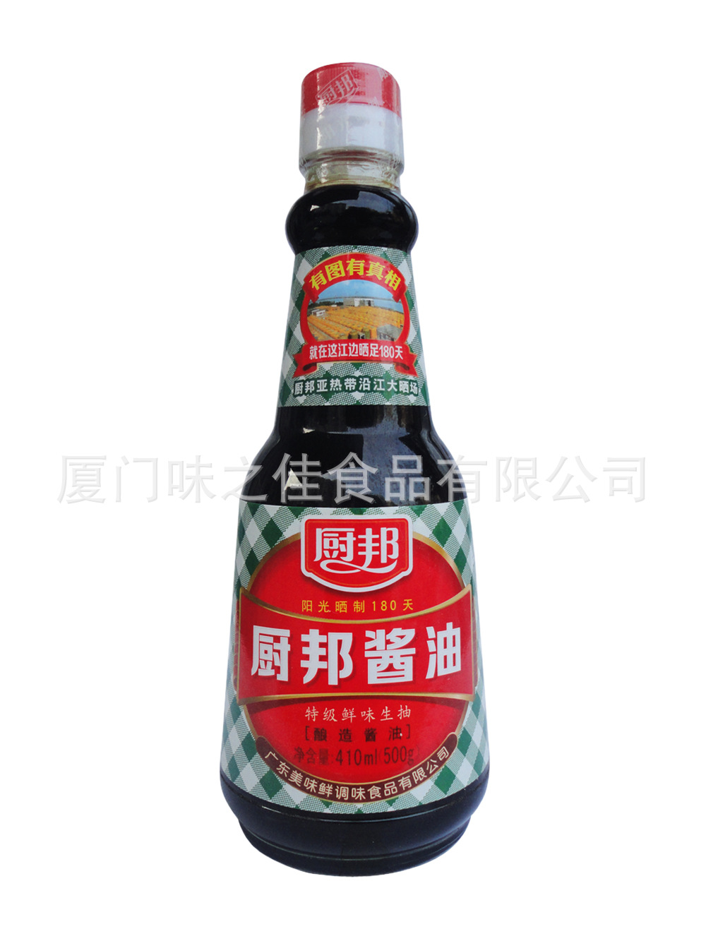 批发采购 厨邦酱油410ml 阳光晒制180天 厨邦批发