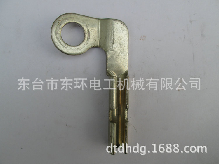 35mm2L型連接器，純銅鍍錫