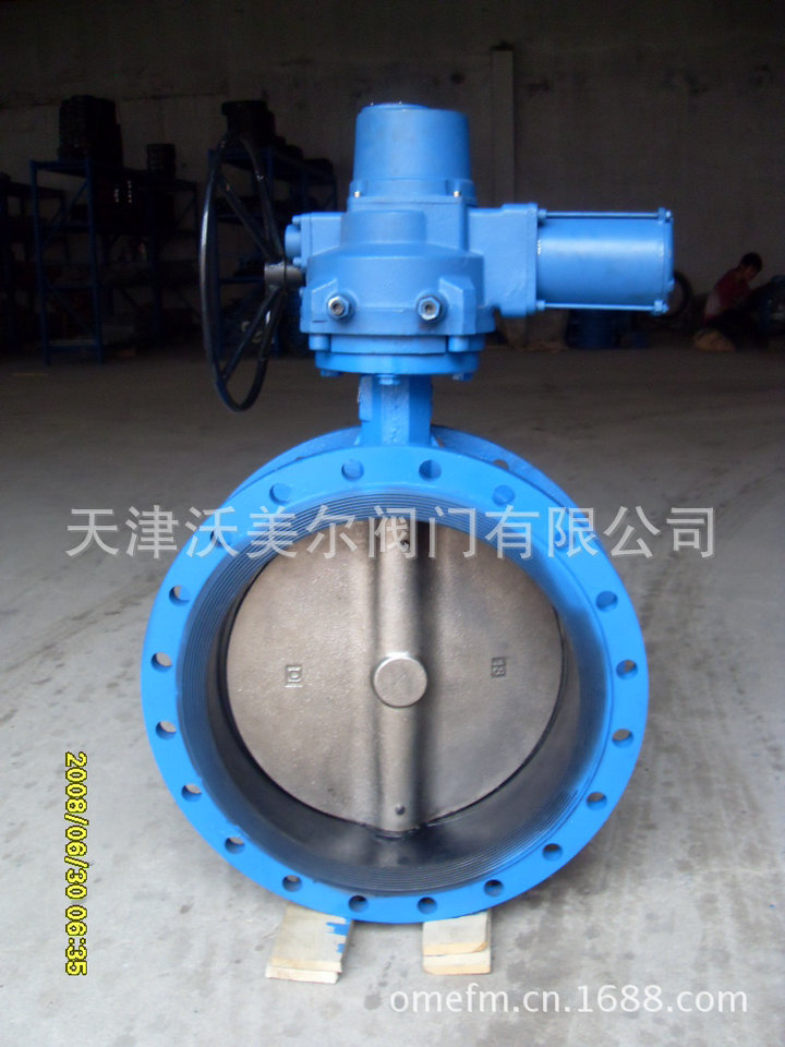 电动法兰蝶阀D941X-10 DN100 1300元