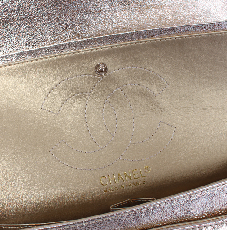 CHANEL香奈兒新款女包 1113金色 (8)