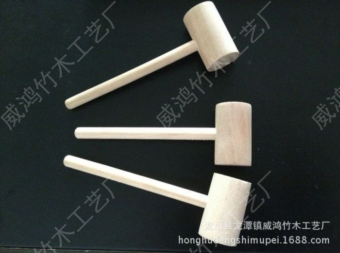 【【海绵直销】实木厂家木锤/尖头/木竹筒大号珊瑚木槌榔头图片