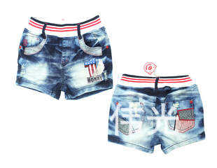 批发采购童裤-03624 原单纯棉<em>牛仔超短裤</em> 短裤