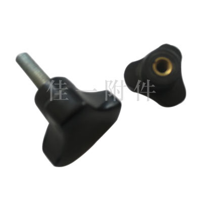 【企业集采】 主营热销 三角形星形胶木把手M5*25*10-30