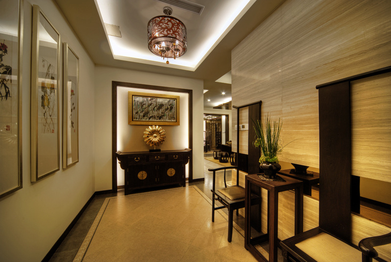 京酒店客房家具定制别墅会所挂墙板木饰面中式