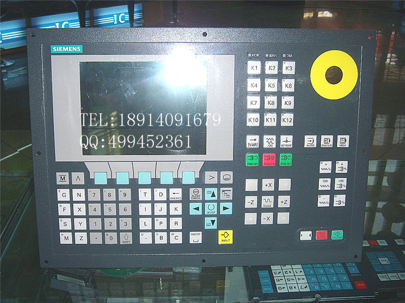 原装西门子802s 802c机床控制面板6fc5503-0ay00-0aa0,机械按键