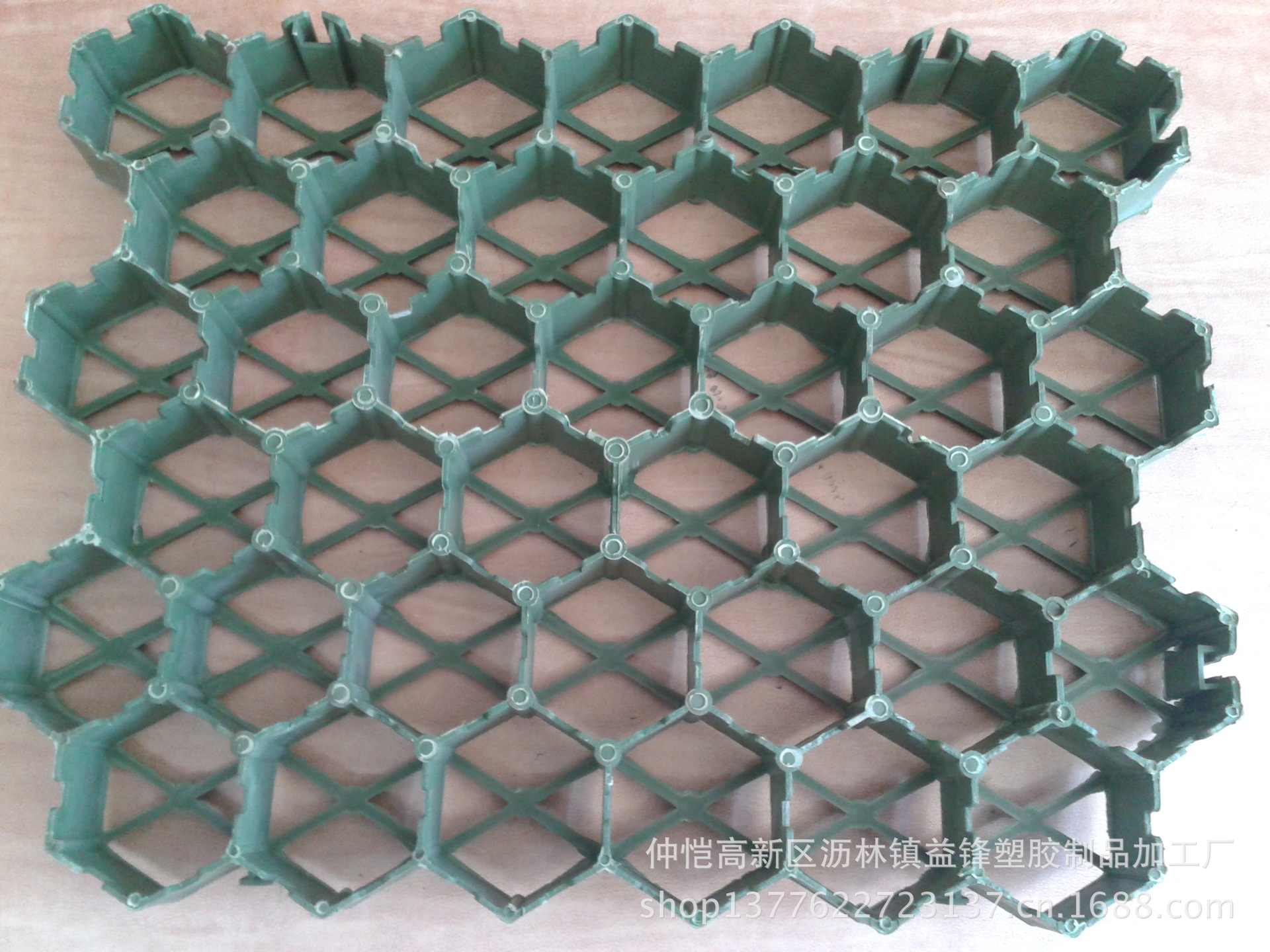 【现货直销 5公分绿色植草格 停车场植草格 送