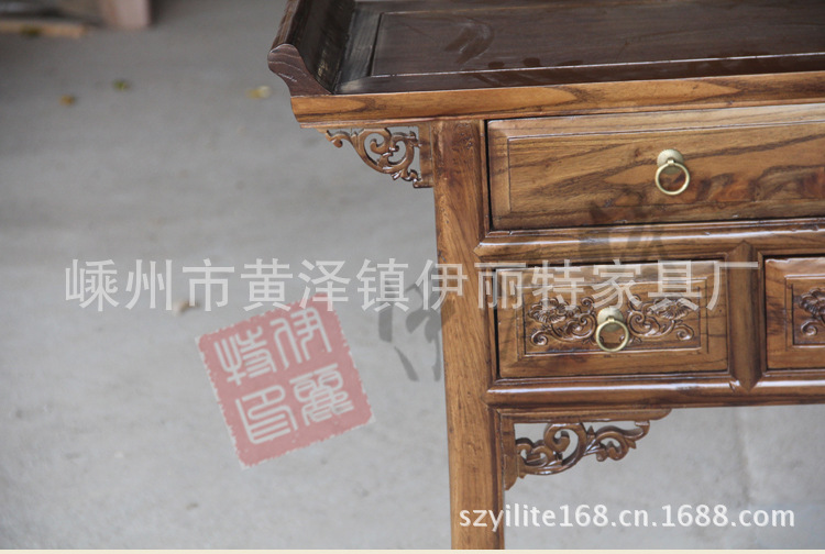 【供桌 佛桌 供案神台供台条案五斗柜仿古抽屉