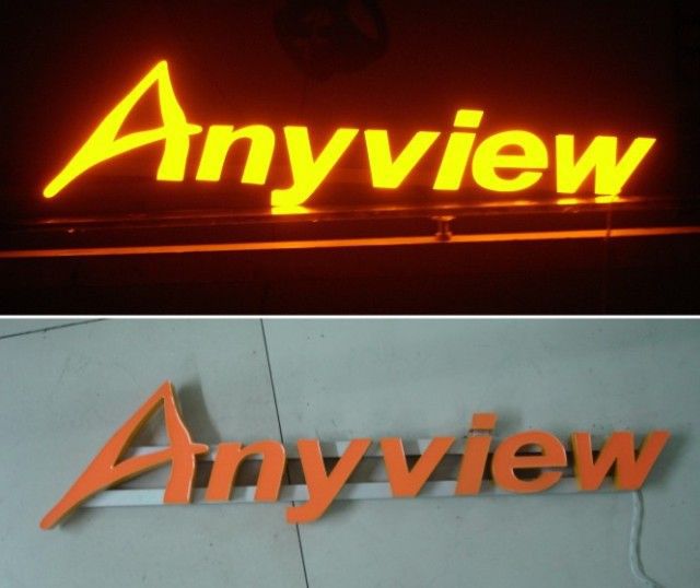 美达树脂发光字