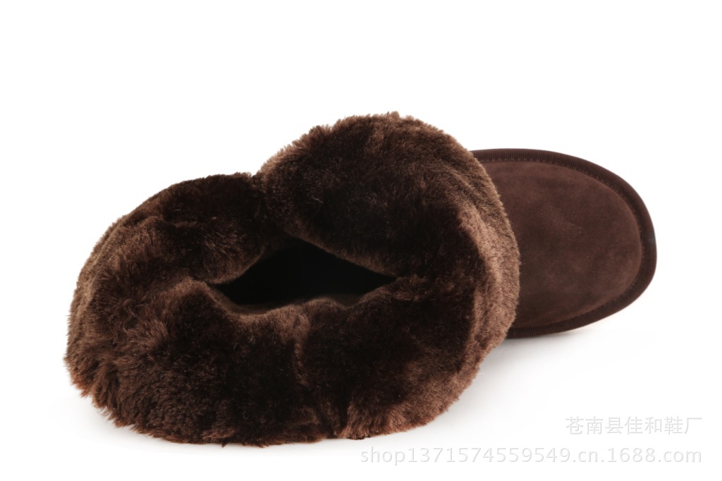 【温州雪地靴厂家批发中筒休闲雪地鞋货源保暖