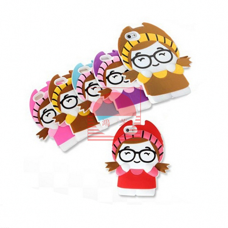 【韩国cuite<em>手机</em>套 <em>东京女孩手机</em>壳 iphone5硅