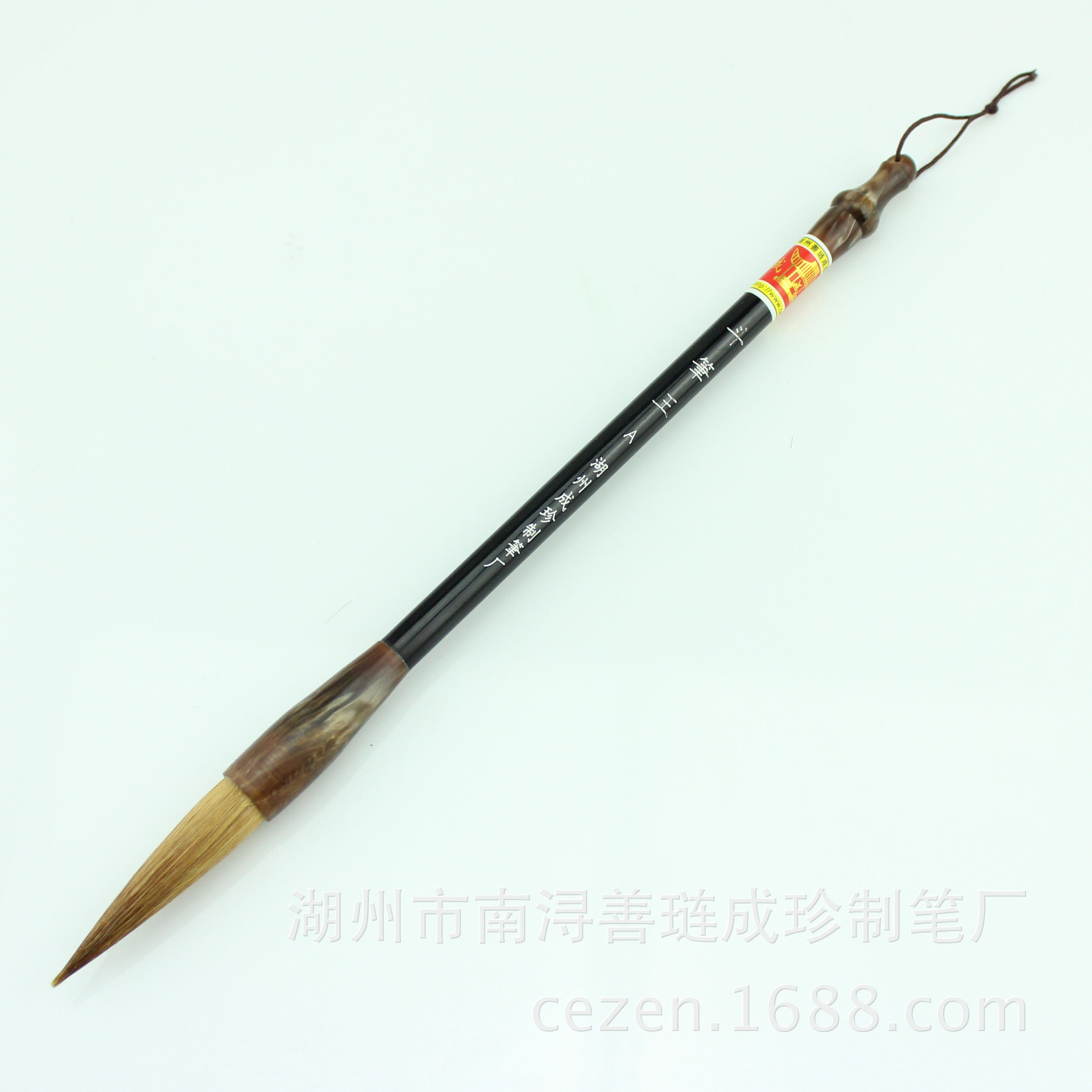【厂家直销成珍牌斗笔王abc 湖州毛笔 水写布专用毛笔 毛笔批发】价格