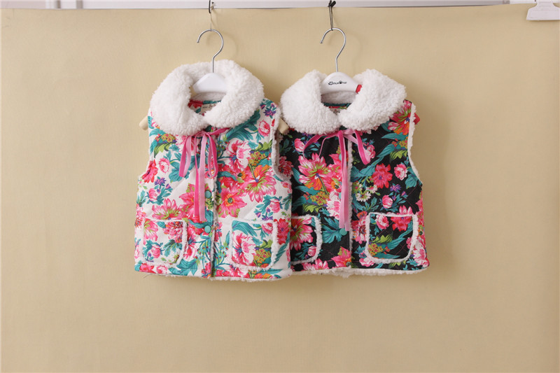 2013新款时尚女童棉<em>马甲</em> <em>儿童</em>秋冬款<em>马夹</em> 棉马