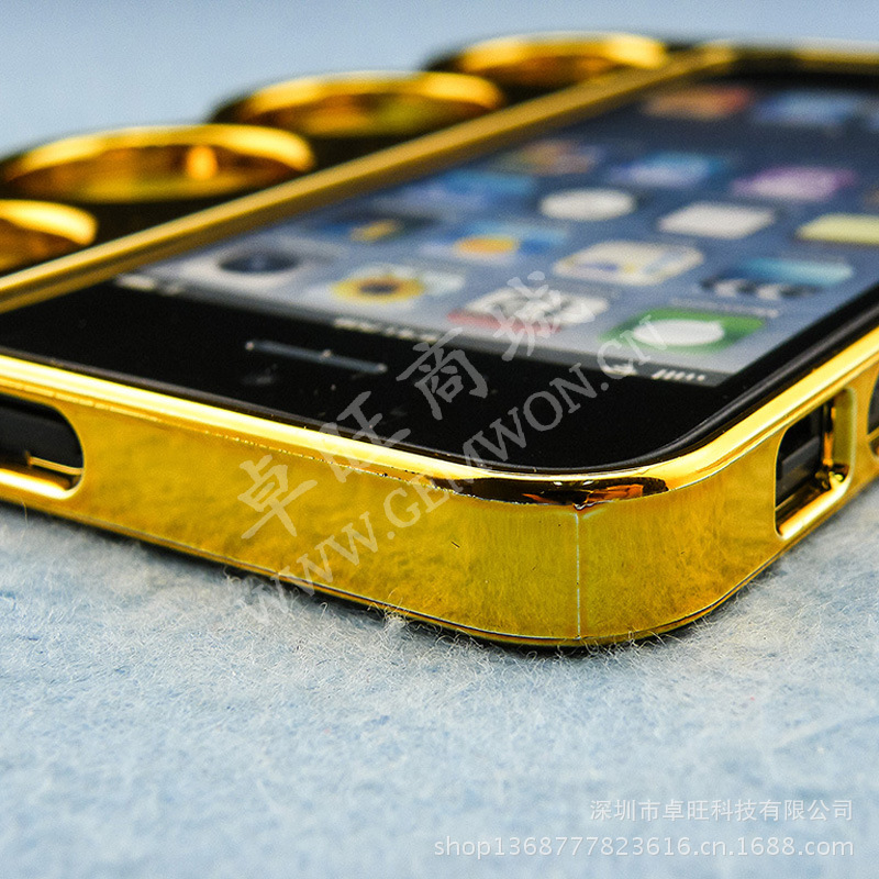 iphone 5 手机壳 金色(9110888)6