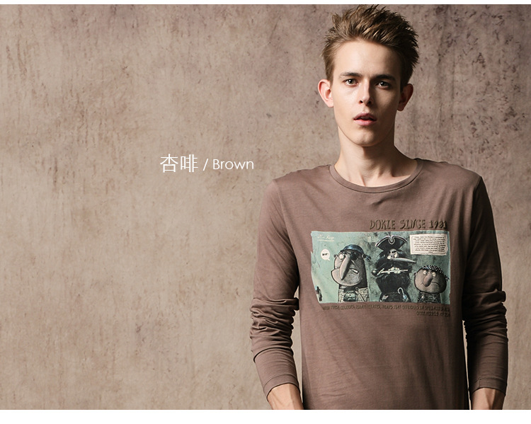 Dokie男款长袖T恤