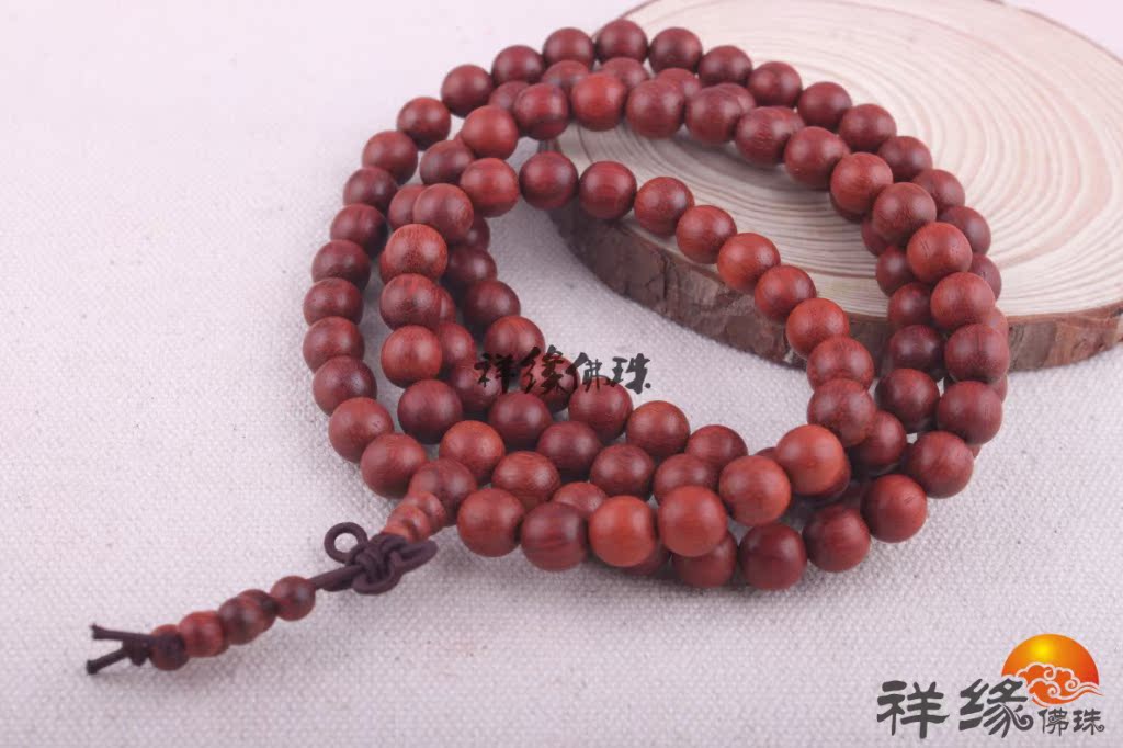 3小叶紫檀顺纹108颗0.8cm125 (7)