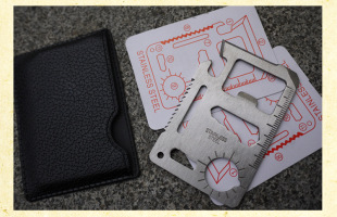 日用五金-多功能随身工具卡 瑞士军刀卡 野外工