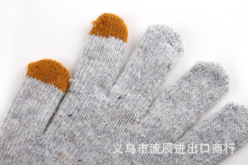 【2014最新款手机触摸屏功能手套 触点屏手套