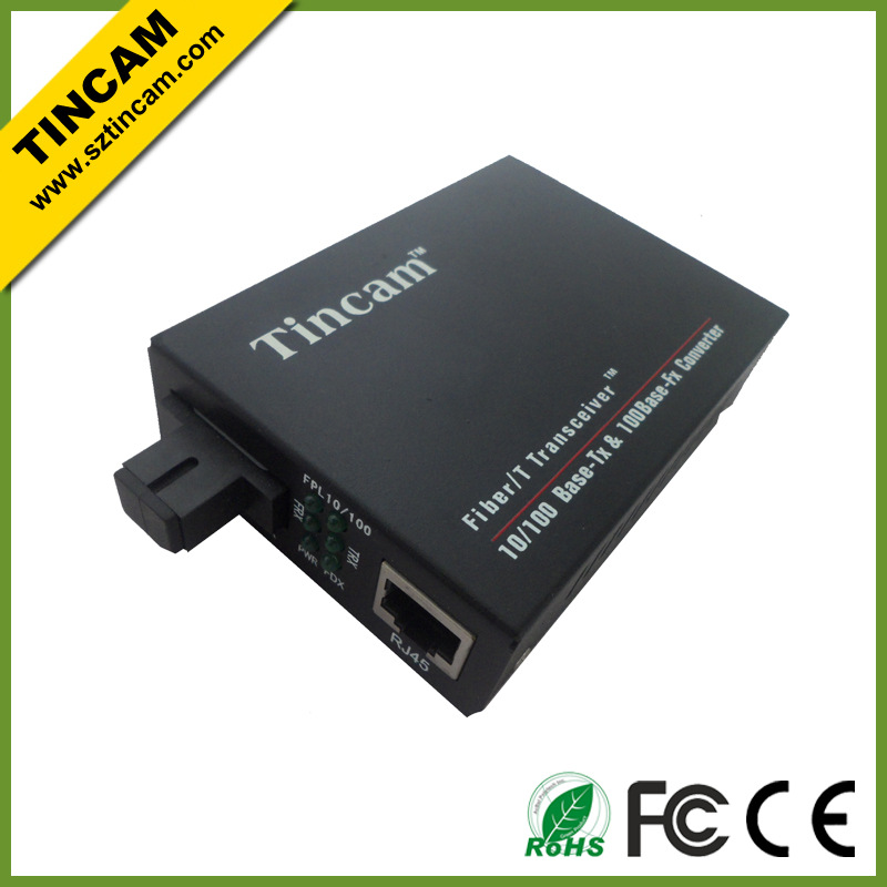 media converter SC single fibe