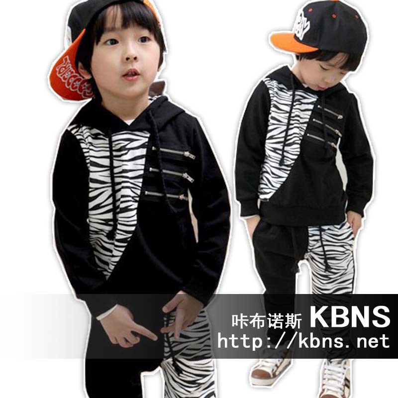 【KBNS】童装 2013新款秋季中小儿童卫衣童