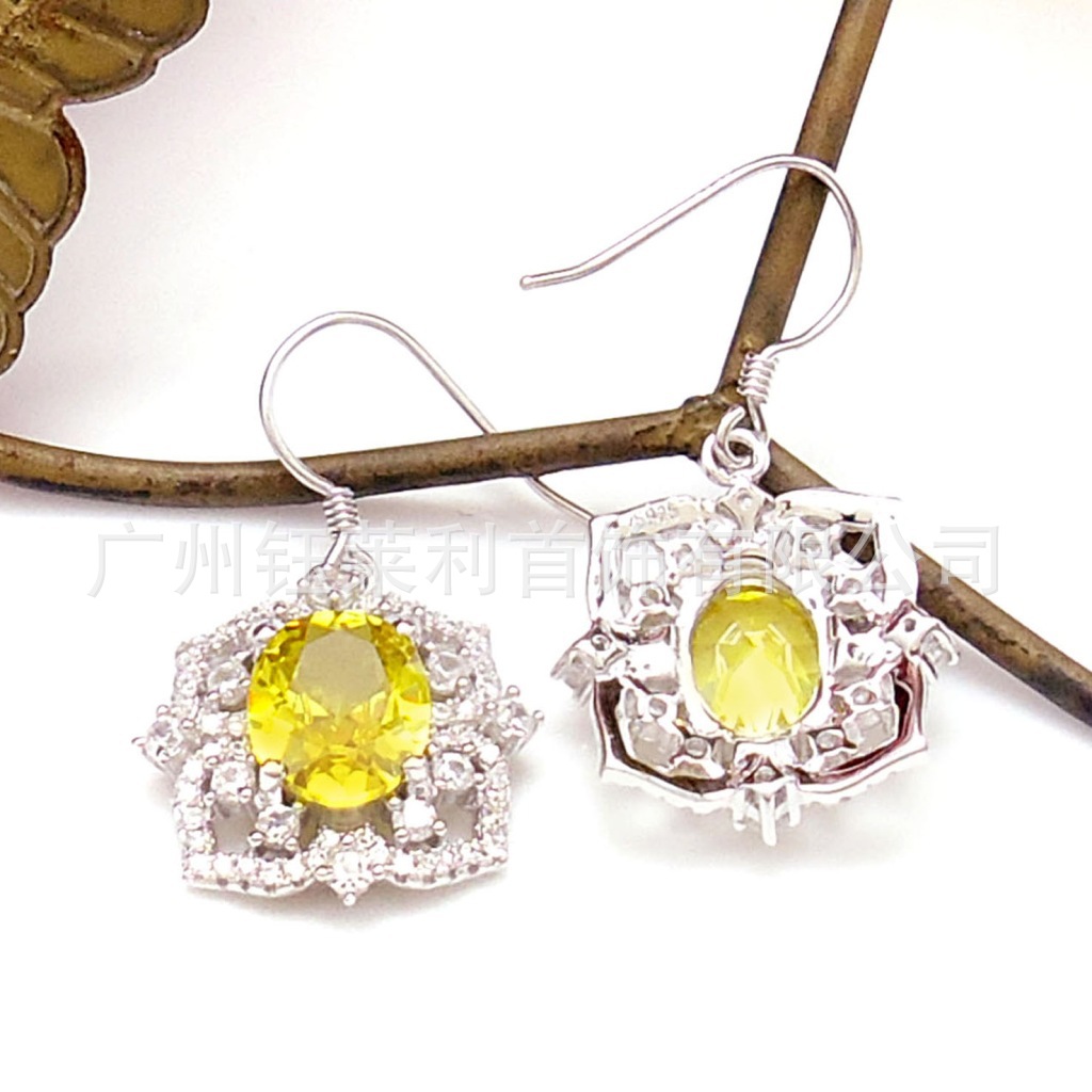 批发采购首饰套装-925纯银套装 宝石锆石奥宝